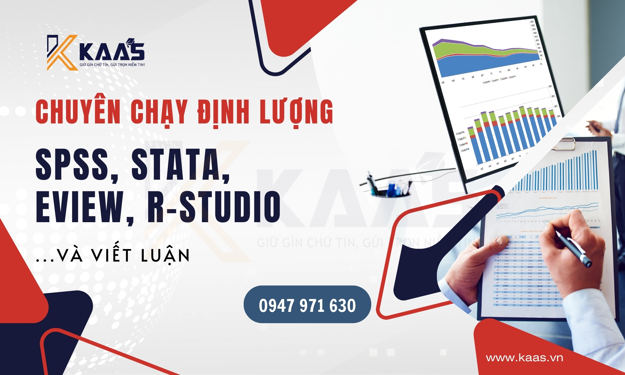 Dịch vụ xử lý định lượng, phân tích dữ liệu, phần mềm SPSS, mô hình SEM AMOS, phân tích PLS-SEM SmartPLS, phần mềm Stata, phân tích kinh tế lượng Eview, lập trình R, xử lý thống kê, nghiên cứu định lượng